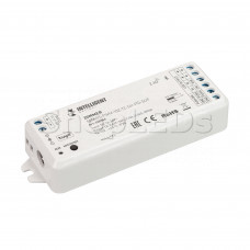 INTELLIGENT ARLIGHT Диммер SMART-PWM-102-72-SH-PD-SUF (12-36V, 2x5A, TUYA BLE, 2.4G) (IARL, IP20 Пластик, 5 лет)