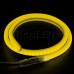 Гибкий Неон LED SMD, форма - D, жёлтый, 120 LED/м,  бухта 100м